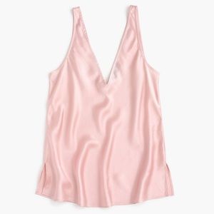 JCrew silk Vneck top